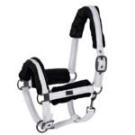 ESKADRON Halter Mesh Glitter Faux Fur Halter