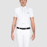Fox - Men's Short-Sleeved Polo Shirt in Technical Fabric White