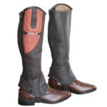 Real Soft Leather Chaps w/Bit Design