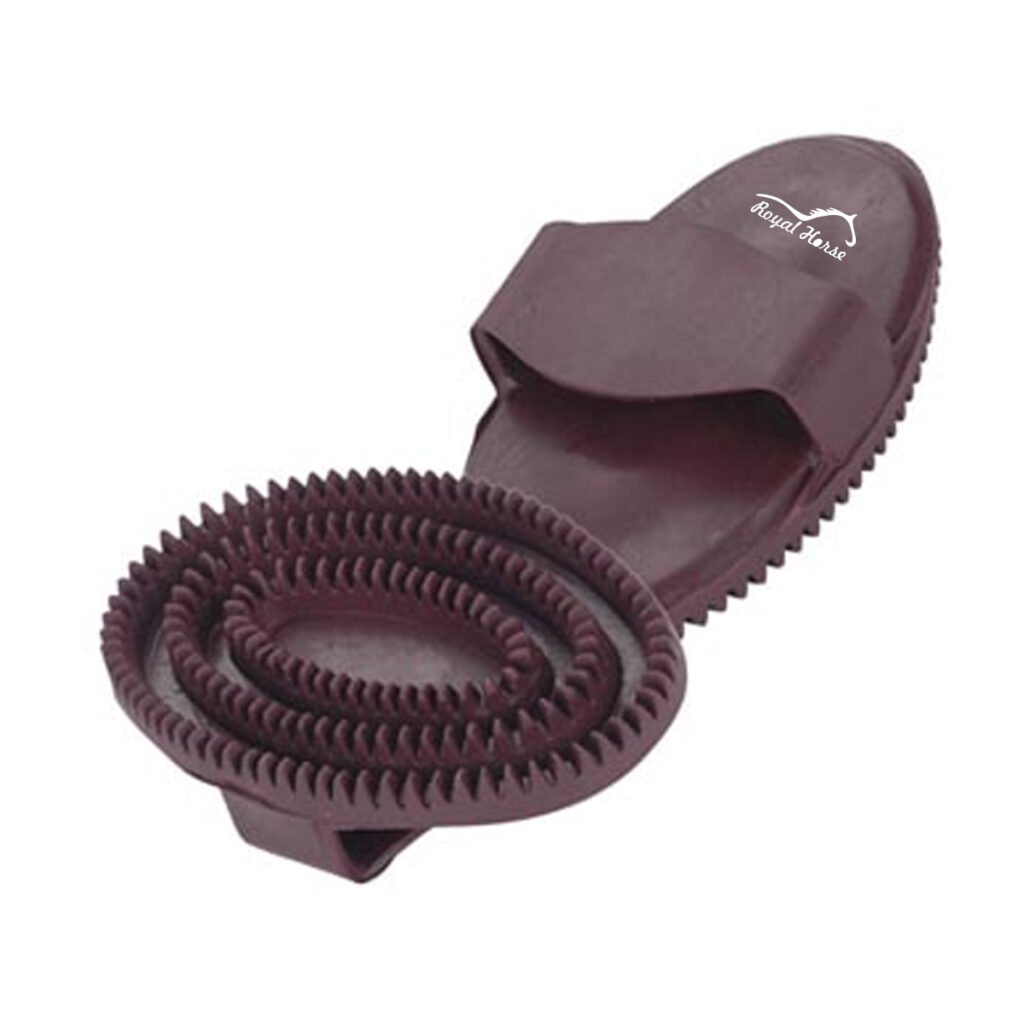 Rubber Curry Comb Horse Pride