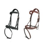 Flat Heavy Padded Bridle w/Rose Gold Fittings