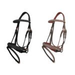 Dressage Bridle Raised & Padded Fancy Stitching