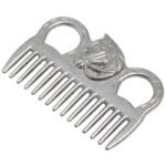 Aluminum Mane Comb Horse Head