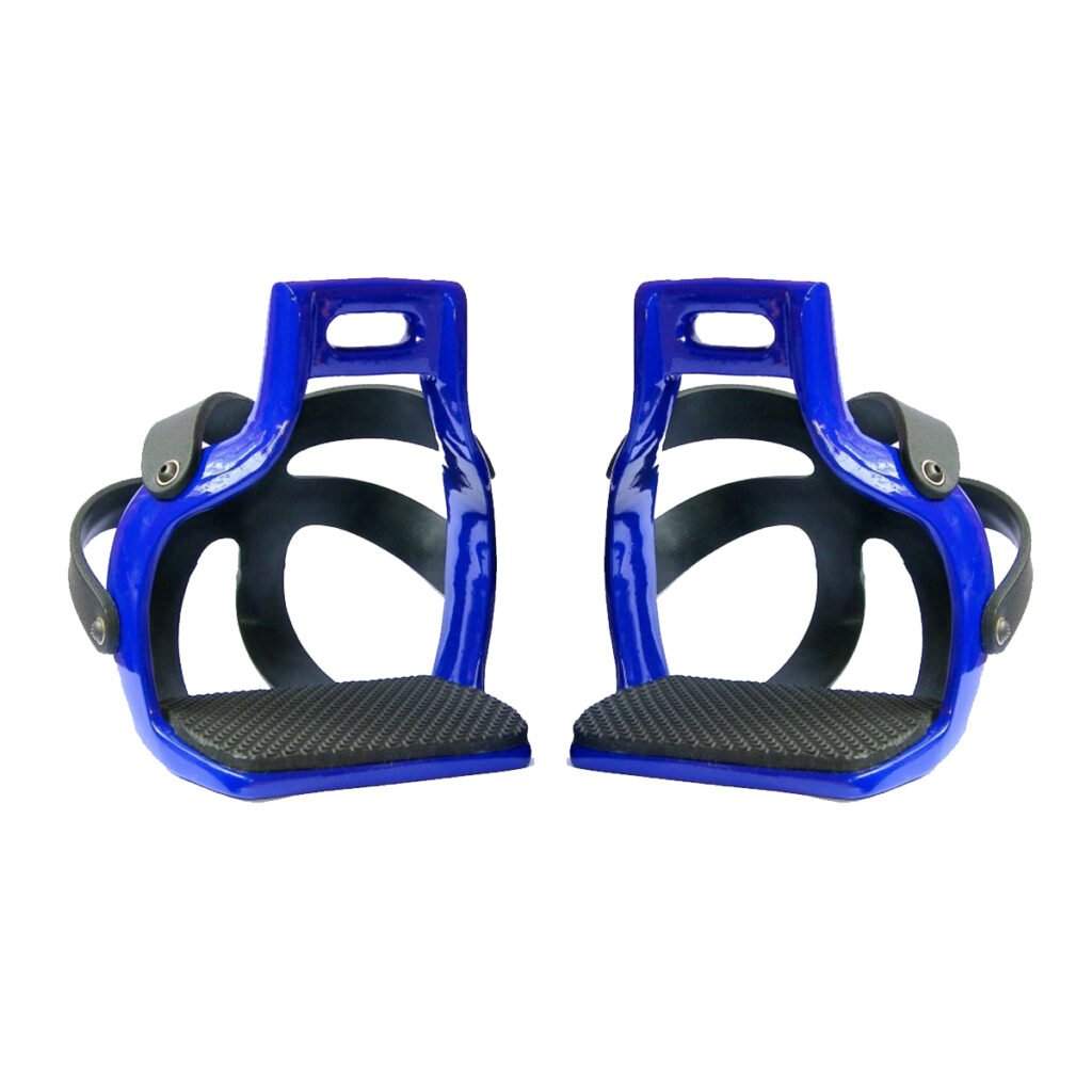 thumbnail image 2 of Showman® Angled Aluminum Angled Stirrups With Twisted Neck. - Country 2 of 11