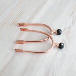 Rose Gold Spurs Ball End