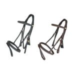 Leather Bridle Braided Padded