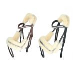 Leather Bridle Diamond Padded