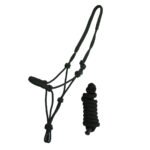 Nylon Rope Halter w/Lead