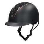 IMPERIAL Riding Black Glitter Riding Helmet