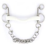 CAVALATTI Pelham Low Port Mouth Bit With Chain