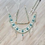 White Arabian Show Halter Full set