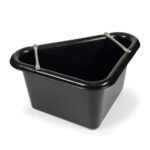 Horse Feed Bucket Black