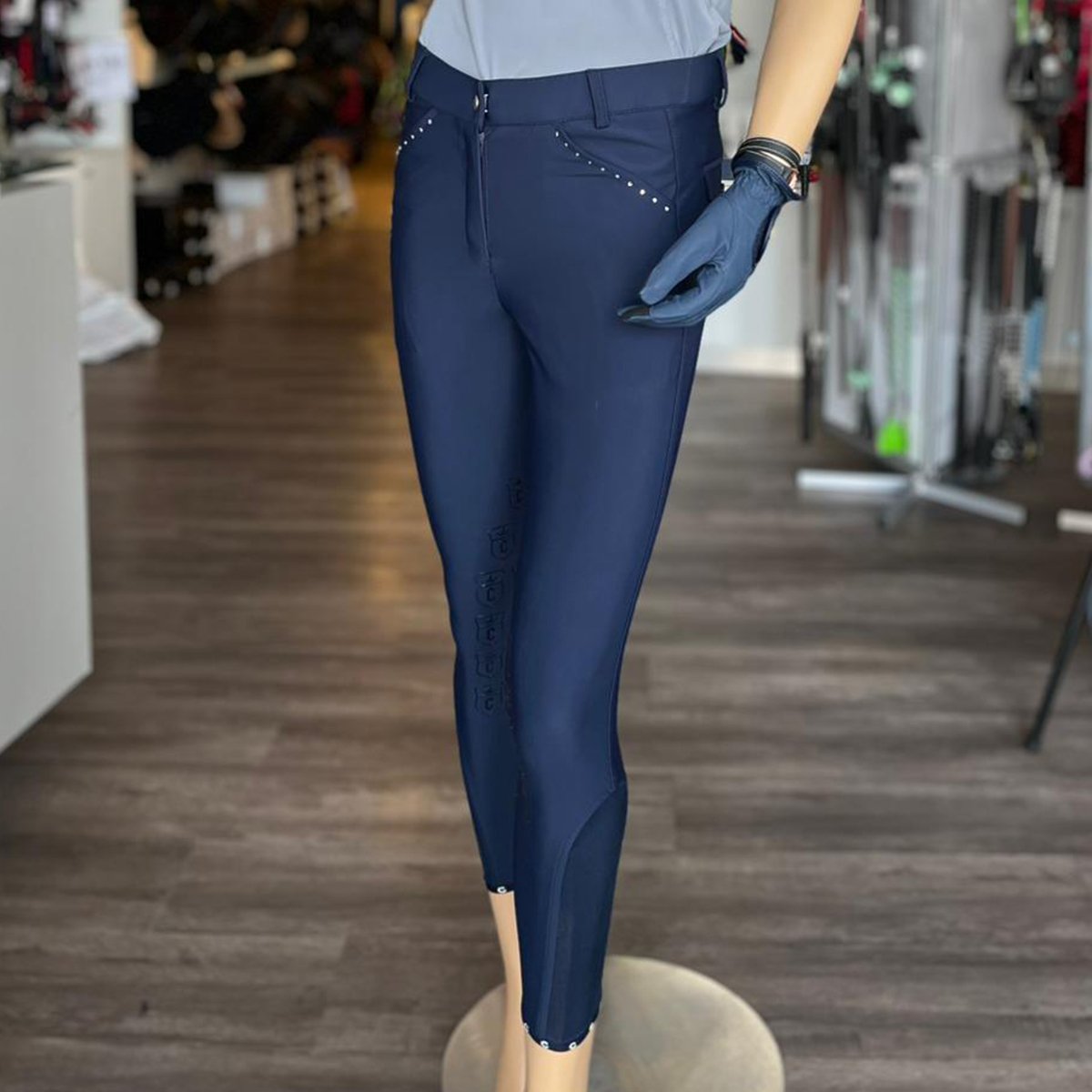 MKBR-328 NAVY CAVALATTI Ladies Breeech - Image 1