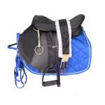 EURO RIDER Synthetic Saddle Set