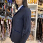 ⁦CAVALATTI Ladies Navy Blue Mesh Competition Jacket⁩ - الصورة ⁦2⁩