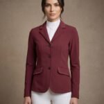 CAVALATTI Ladies Competition Riding Jacket with crystal design