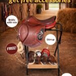 CWD 2Gs SADDLE WITH FREE ACCESSORIES