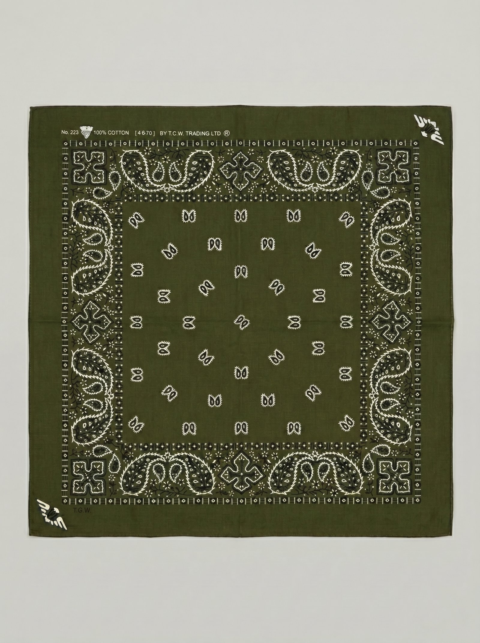 BANDANA_MAKE_IT_LITTLE_SMALLER_202606211601 Cotton Bandana - Image 1