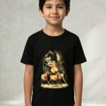 ROCK EAGLE HORSE PICTURE KIDS T-shirt (Glow in The Dark)