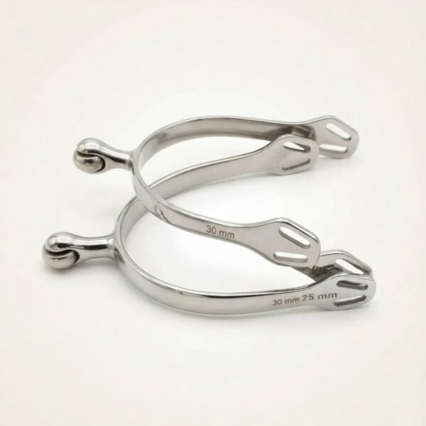 Fine Spur Gents Tappered Rectangel Shanks with Ball Rowel