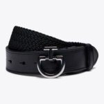 CAVALLERIA TOSCANA MEN’S ELASTIC BELT WITH CT BUCKLE