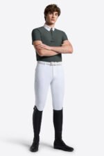 MEN’S COMPETITION SHIRT WITH ZIP AND INSERTS
